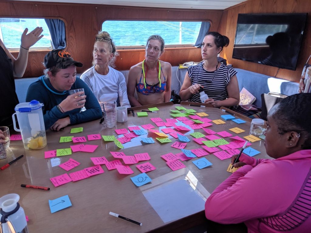 Onboard workshop eXXpedition Leg 3