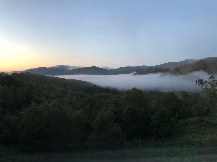 Sunset at Alladale Wilderness Reserve